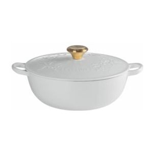 Braadpan Le Creuset Marmite Winter Holly Collection Cotton 26 cm