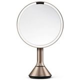 Sensorspiegel simplehuman 5x vergroting Goud