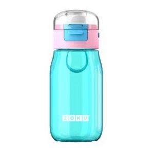 Drinkfles ZOKU Kids Flip Teal 475 ml