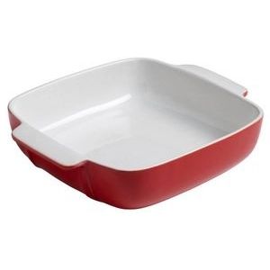 Ovenschaal Vierkant, Rood, 22 x 22 cm - Pyrex | Signature