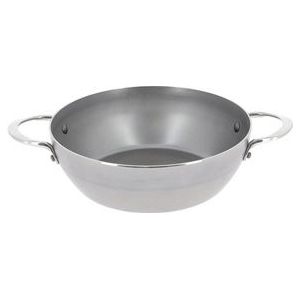De Buyer Hapjespan met 2 handgrepen - Mineral B - ø 32 cm / 5.5 liter - zonder anti-aanbaklaag