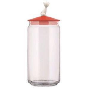 Voorraadbus Alessi Mio Jar Red