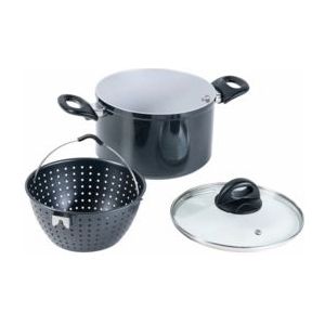 Vergietpan Cerafit Magicpot 20 cm Zwart