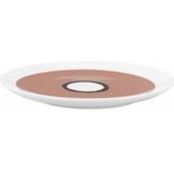 Ontbijtbord VT Wonen Circles Soft Clay Pink 12 cm (Set van 6)