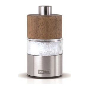 Peper- en zoutmolen AdHoc Acacia David Bruin RVS 6,2 cm