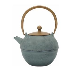 Bredemeijer - Theepot Sakura 1,2L gietijzer blauw met filter