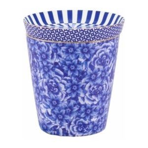 Pip Studio Royal Flower Beker met Blue Theetip - Porselein - 230 ml