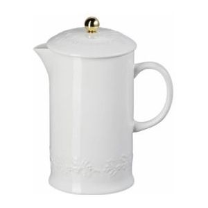 Koffiepot Le Creuset met Pers Winter Holly Collection White 22 cm