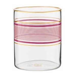 Waterglas Pip Studio Chique Pink 250 ml (Set van 6)
