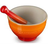 Le Creuset Vijzel met Stamper - Oranjerood - ø 12 cm