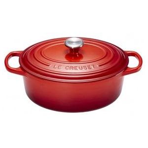 Braadpan Le Creuset Signature Ovaal Kersenrood 35 cm