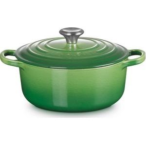 Braadpan Le Creuset Signature Rond Bamboo 24 cm