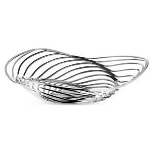 Alessi Trinity Basket Fruitmand - 26 cm x 7 cm - Roestvrij staal