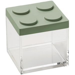 Opbergbox Omada Brickstore Sage Green 0,5 L