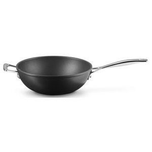 Wokpan Le Creuset Anti-aanbak + handvat Zwart 26 cm