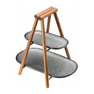 Leonardo Matera Etagere oval grijs MATERA