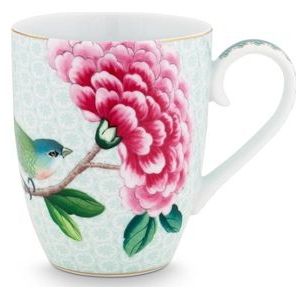 Mok Pip Studio Blushing Birds White 350 ml (Set van 6)