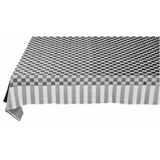 vtwonen Tafelkleed - 100% Katoen - Zwart-Wit Vierkant - 150x250cm