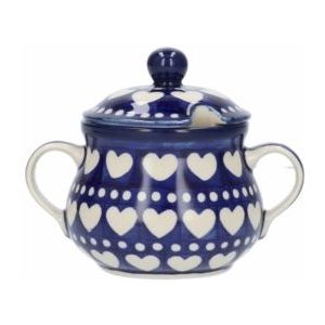 Suikerpot Bunzlau Castle Blue Valentine (200 ml)