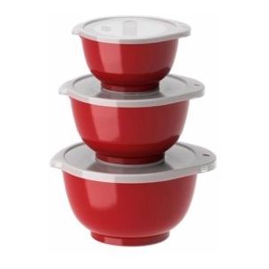 Mengkommen Set Rosti Margrethe Mini Red (Set van 3)