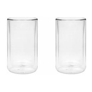 Bredemeijer - Dubbelwandige glazen San Remo 400 ml set van 2 stuks