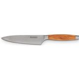 Le Creuset - Koksmes - Bruin/Zilver - 15 cm - Damaststaal