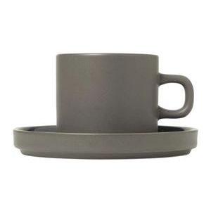 Koffiekop Blomus Pilar Pewter (4-Delig)