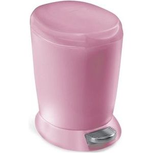 Prullenbak simplehuman Slim Roze 6L