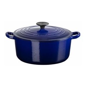 Le Creuset - Gietijzeren Braadpan - 24 cm / 4,2 Liter - Indigo