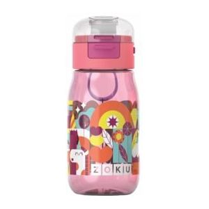 Drinkfles ZOKU Kids Flip Pink Fairytale 475 ml