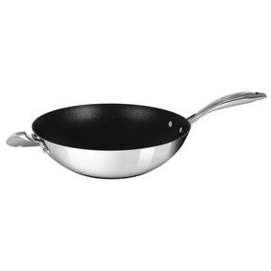 Wokpan - Zwart - Aluminium - 30 cm