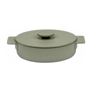 Serax Surface by Sergio Herman - Braadpan - Gietijzer - 1,7L - Ø 23cm - Camogroen