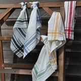 Theedoek Libeco Camaret Black Linnen 