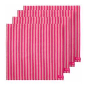 Servet Pip Studio Stripes Pink-40 x 40 cm