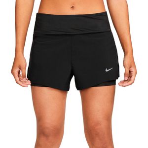 Korte broeken Nike Dri-FIT Swift Women s Mid-Rise 3" 2-in-1 Running Shorts with Pockets dx1029-010 L