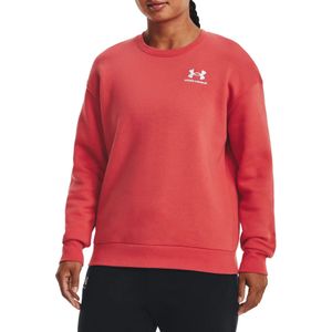 Sweatshirt Under Armour Essential Fleece Crew-RED 1373032-638 L