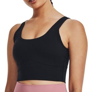 Tanktop Under Armour Meridian Fitted Crop Tank-BLK 1379153-001 XS