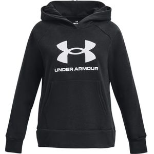 Sweatshirt met capuchon Under Armour UA Rival Fleece BL Hoodie-BLK 1379615-001 YLG