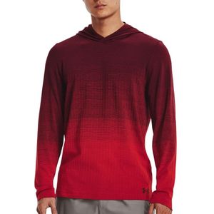 Sweatshirt met capuchon Under Armour UA Seamless LUX Hoodie-RED 1370447-690 L