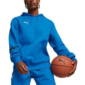 Sweatshirt met capuchon Puma Hoops Team Hoodie 676648-05 XL