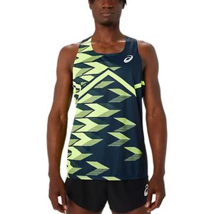 Tanktop Asics MEN LIGHT GRAPHIC SINGLET 2091a683-410 Maat XXL