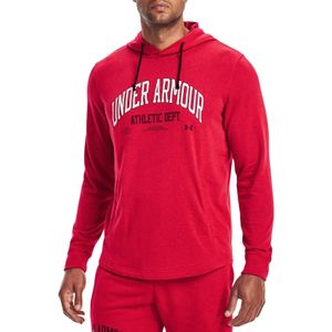Sweatshirt met capuchon Under Armour UA Rival Try Athlc Dept HD-RED 1370354-600 XXL