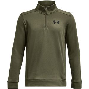 Sweatshirt Under UA Armour Fleece 1/4 Zip-GRN 1373559-390 YMD
