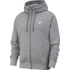 Sweatshirt met capuchon Nike M NSW CLUB HOODIE FZ BB bv2645-063 L