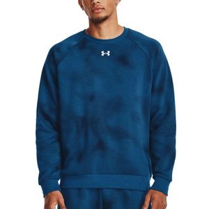 Sweatshirt Under Armour UA Rival Fleece Printed Crew-BLU 1379756-426 M