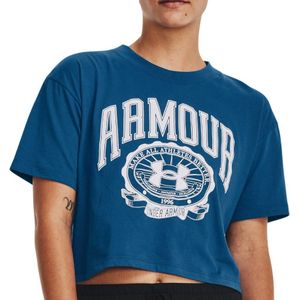 T-shirt Under Armour UA COLLEGIATE CREST CROP SS-BLU 1379402-426 XL