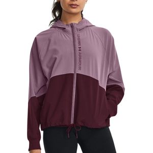 Hoodie Under Armour Woven FZ Jacket-PPL 1369889-500 XS