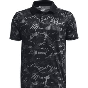T-shirt Under Armour UA Performance Printed Polo-BLK 1377349-002 YMD