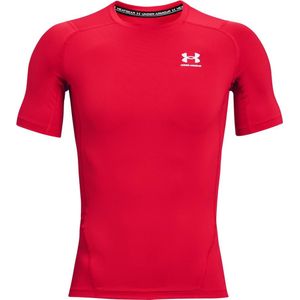 T-shirt Under UA HG Armour Comp SS-RED 1361518-600 XS