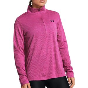 Sweatshirt Under Armour Tech Textured 1/2 Zip-PNK 1383650-686 L